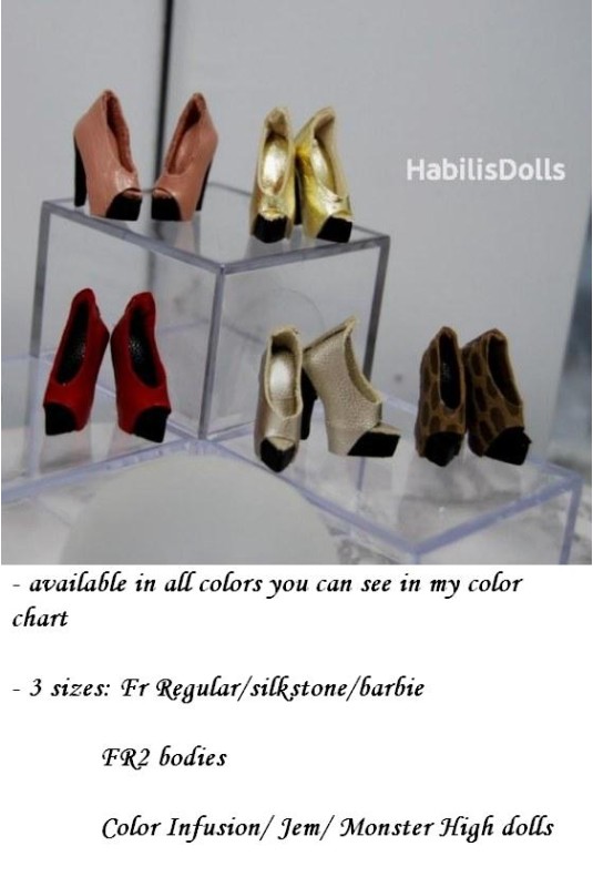 603 / genuine leather heels